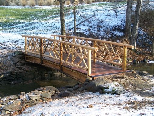 Handmade Rustic Bridge by Natural Edge | CustomMade.com