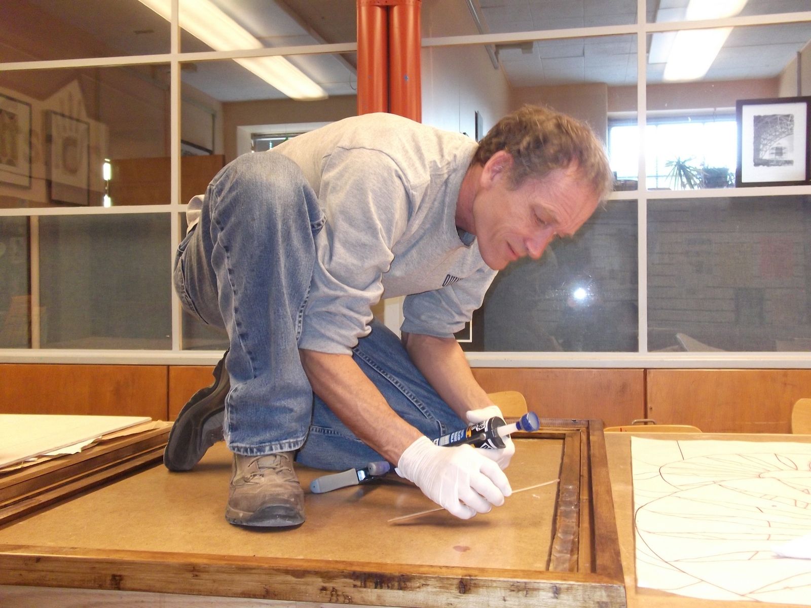 Hand Crafted Wisconsin Union Stained Glass Installation by Welhouse