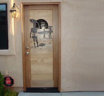 Custom Made 'Endless Summer' Entrance Door