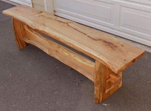 Custom Made Oak Bench