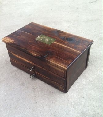 Custom Made Black Walnut Jewelry Box