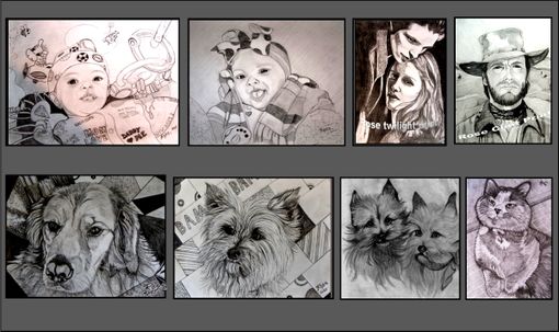 Custom Made Portraits,Custom Portraits, Pet Portrait, Child Portrait,Memorial Art,Christmas Gift Ideas