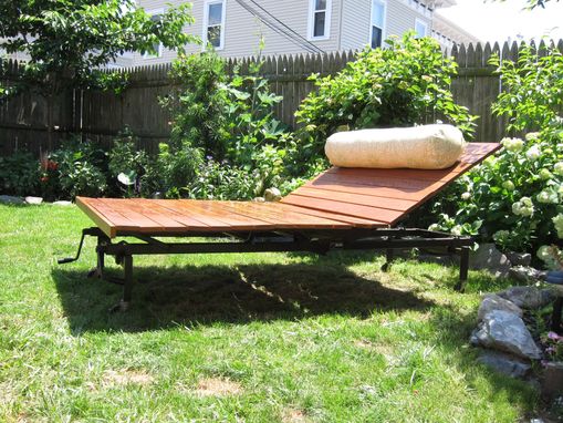 Custom Made Adjustable Double Lounger