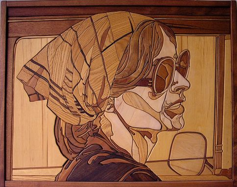 Custom Made Wood Portrait