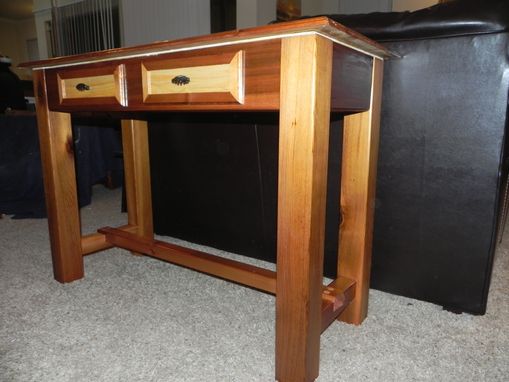 Custom Made Western Cedar Sofa Table