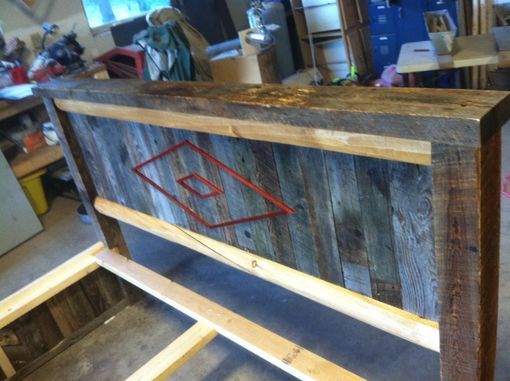 Custom Made Barn Wood/Reclaim Platform Bed