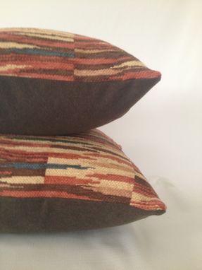 Custom Made Chenille Native Print Pillow Cover