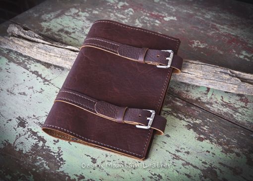 Custom Made Bison Leather Book Cover Or Bible Cover