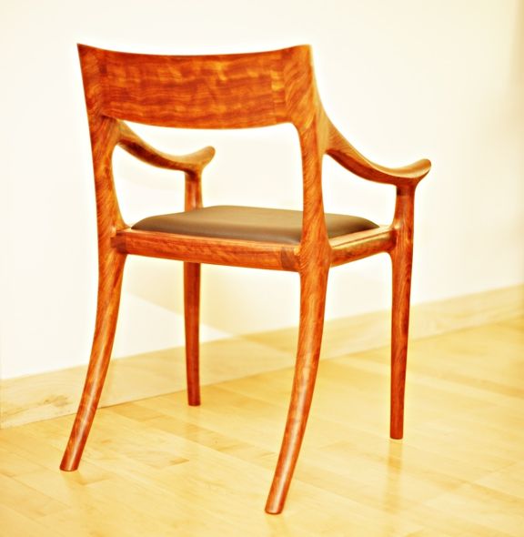 Handmade Low Back Dining Chair by Garybd Woodworking | CustomMade.com