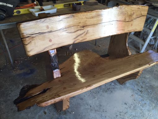 Custom Made Full Bench With Backrest