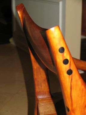Custom Made Maloof Inspired Low Back Chair