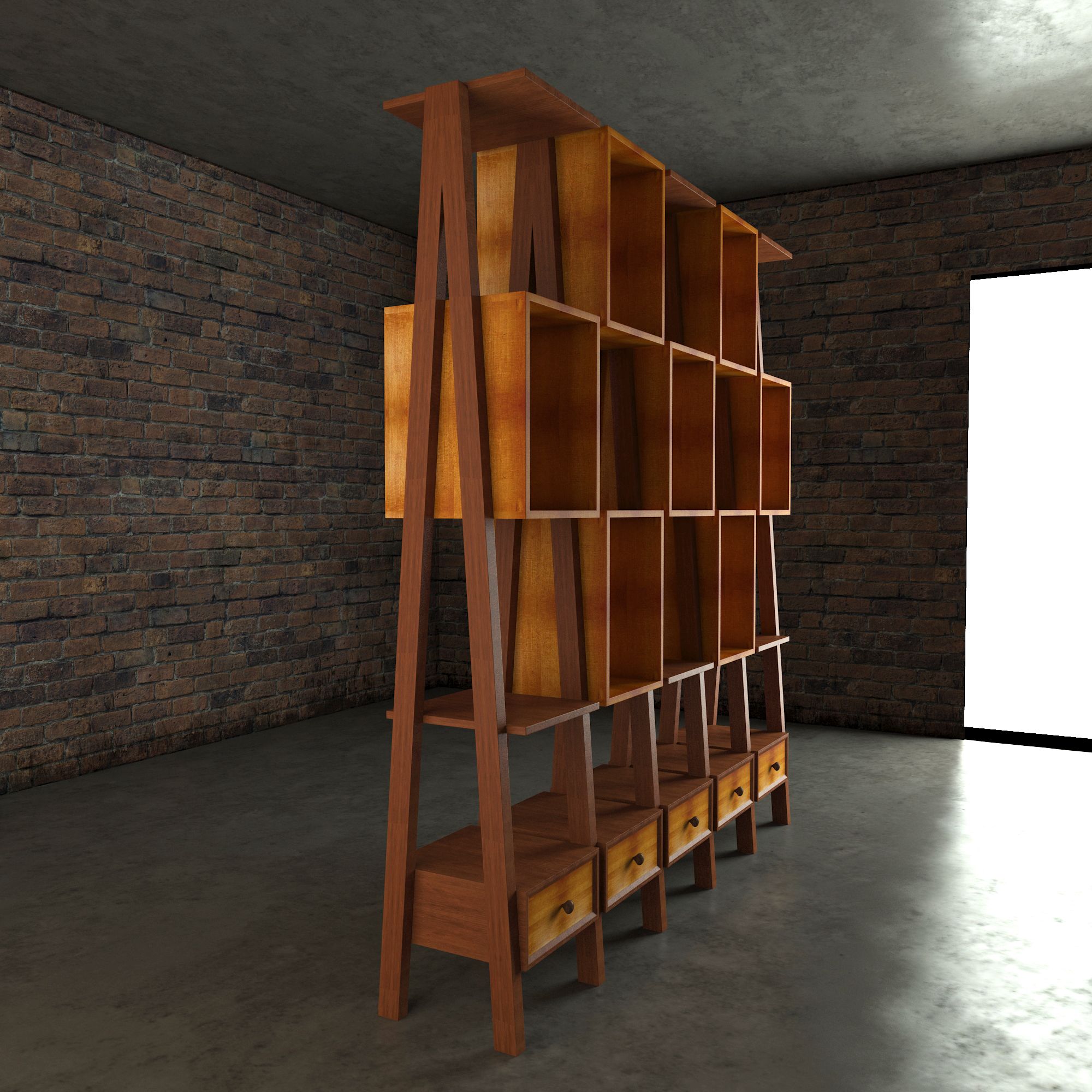 Buy Hand Made The Prime Bookshelf, made to order from inDistressed, LLC ...