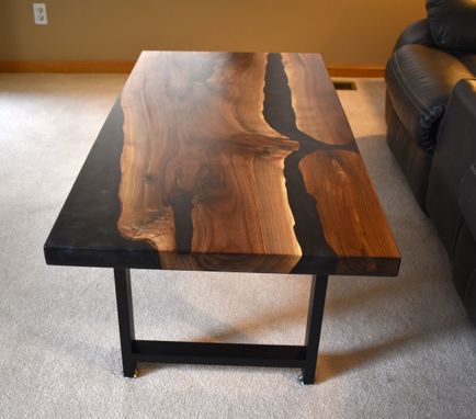 Custom Made Black Walnut Coffee Table