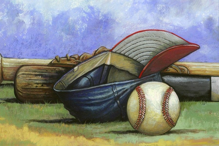 Batte de baseball hermès : art-autres-art par wallyartboutique