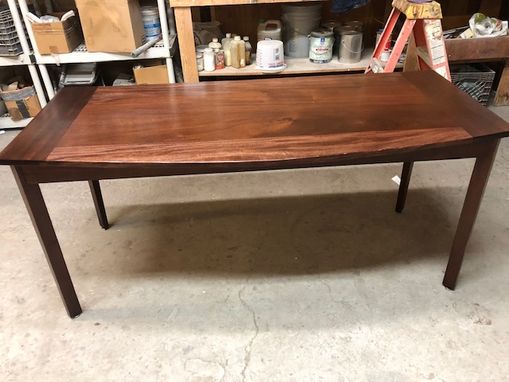 Custom Made Solid Mahogany Desk, One Drawer Available, Ready To Ship