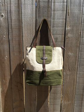 Custom Made Canvas Shoulder Bag, Crossbody Bag, Purse
