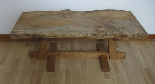 Custom Made Spalted/Curly Oregon Maple Coffee Table