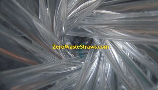 Custom Made X4 - 8" Glass Straws - Zero Waste - Smoothie Size - Vegan Friendly - Juicers - Emulsion Blenders