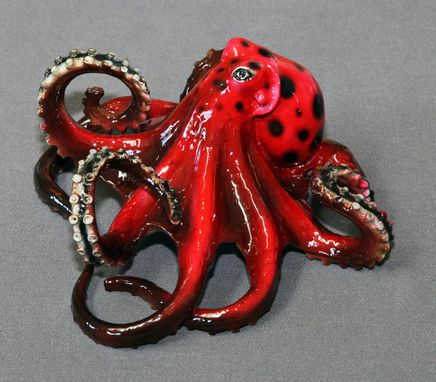 Custom Made Bronze Octopus "Tammy" Figurine Statue Sculpture Aquatic Limited Edition Signed Numbered