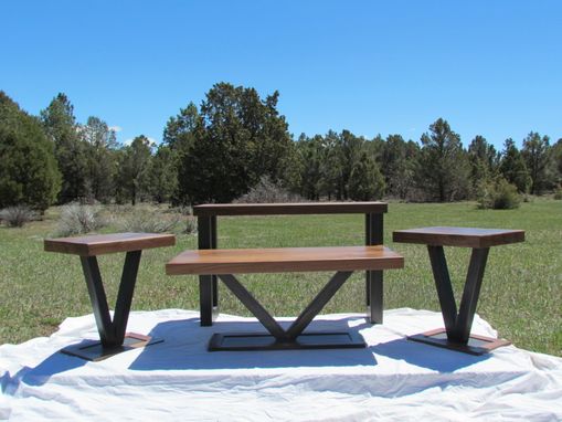 Custom Made Custom Wood And Steel Tables