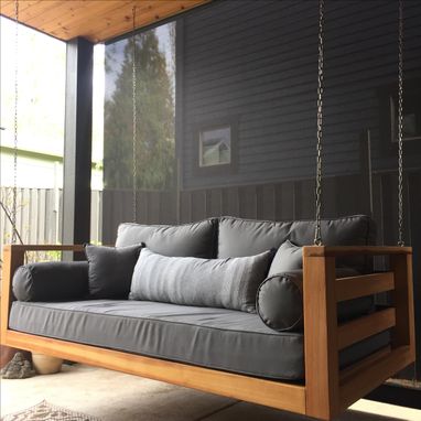Custom Made Hanging Cedar Day Bed