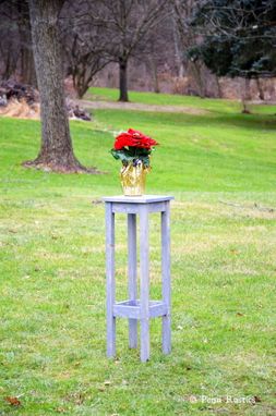 Custom Made Everyday Rustic Plant Stand