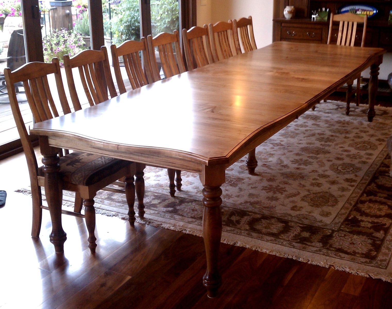 Handmade Dining Table by Vail Custom Woodworking