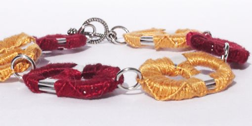 Custom Made Hand Sewn Pop Tab Bracelets, Sports, Seasonal, Etc.