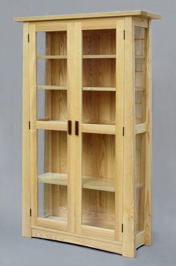 Custom Made Ash Display Cabinet