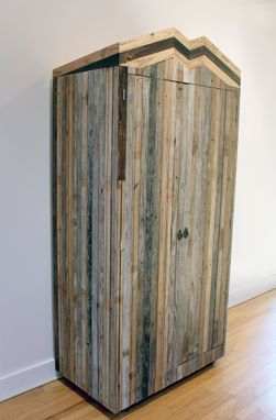 Custom Made Rustic Reclaimed & Sustainably Harvested Wood Coat Closet