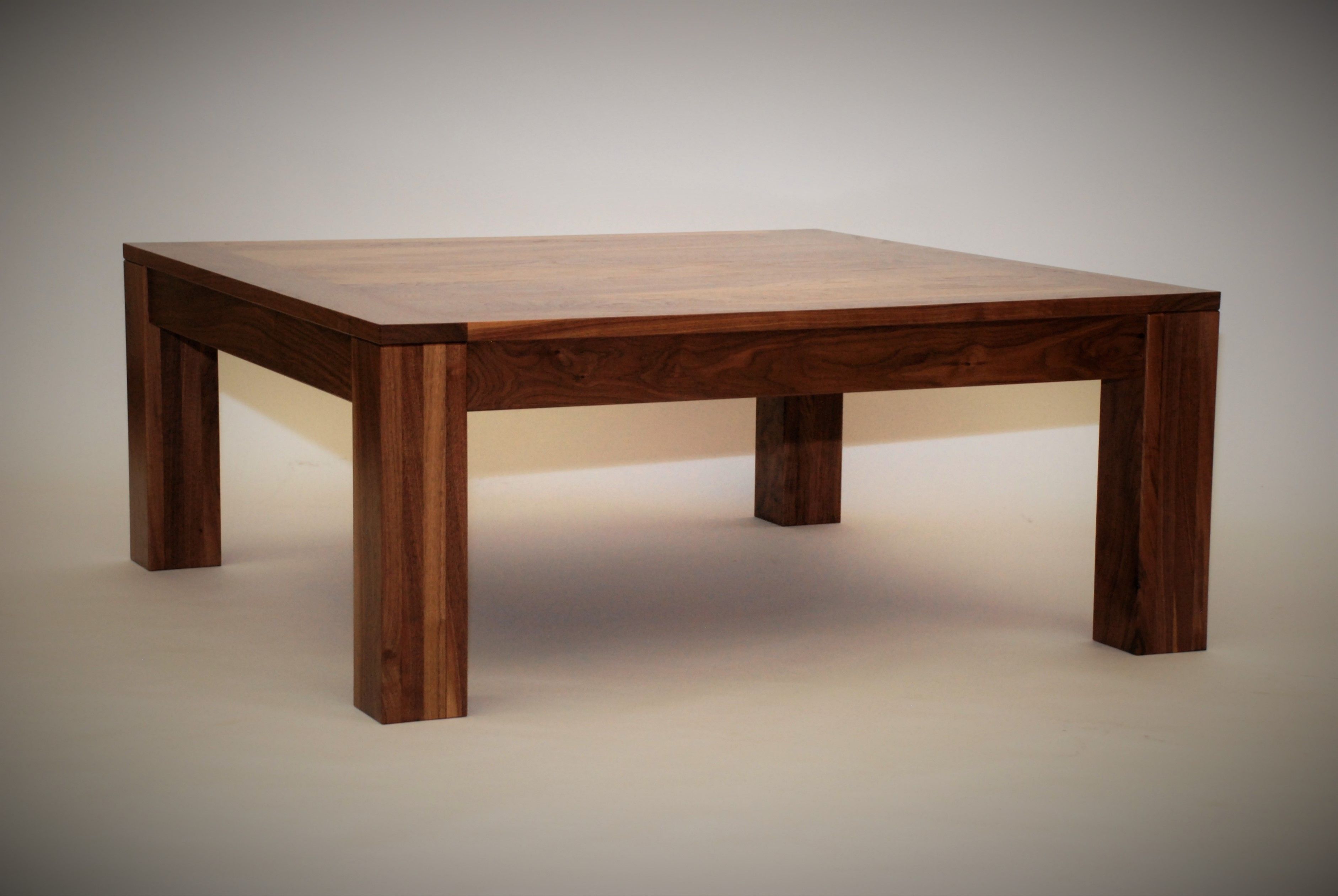 Hand Made Square Coffee Table by Belak Woodworking LLC