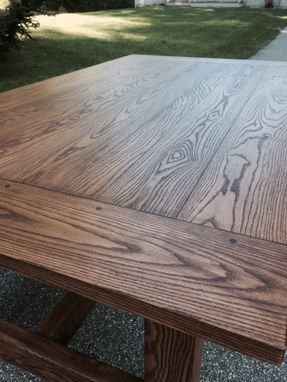 Custom Made Breadboard Rustic Farmhouse Table
