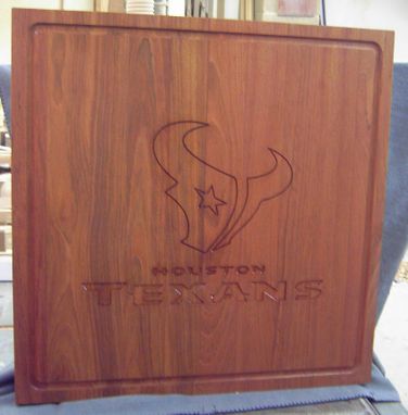 Custom Made Brazilian Cherry Cutting Board - Personalize With Your Engraved Logo