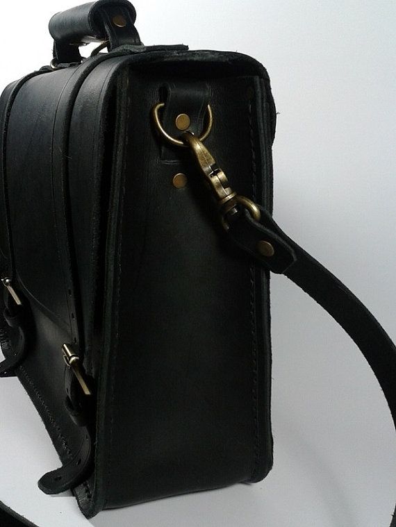 Custom The "Ahern" Messenger Bag by Emporium Custom Leathers, Llc