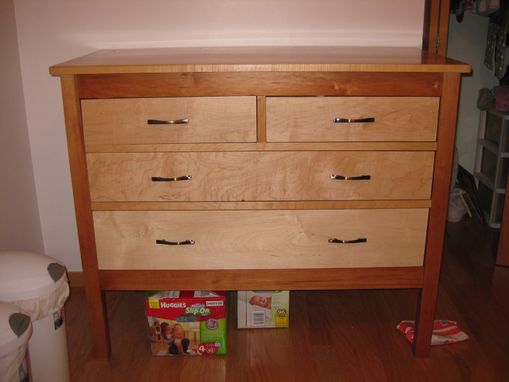 Custom Made Maple Chest Of Drawers