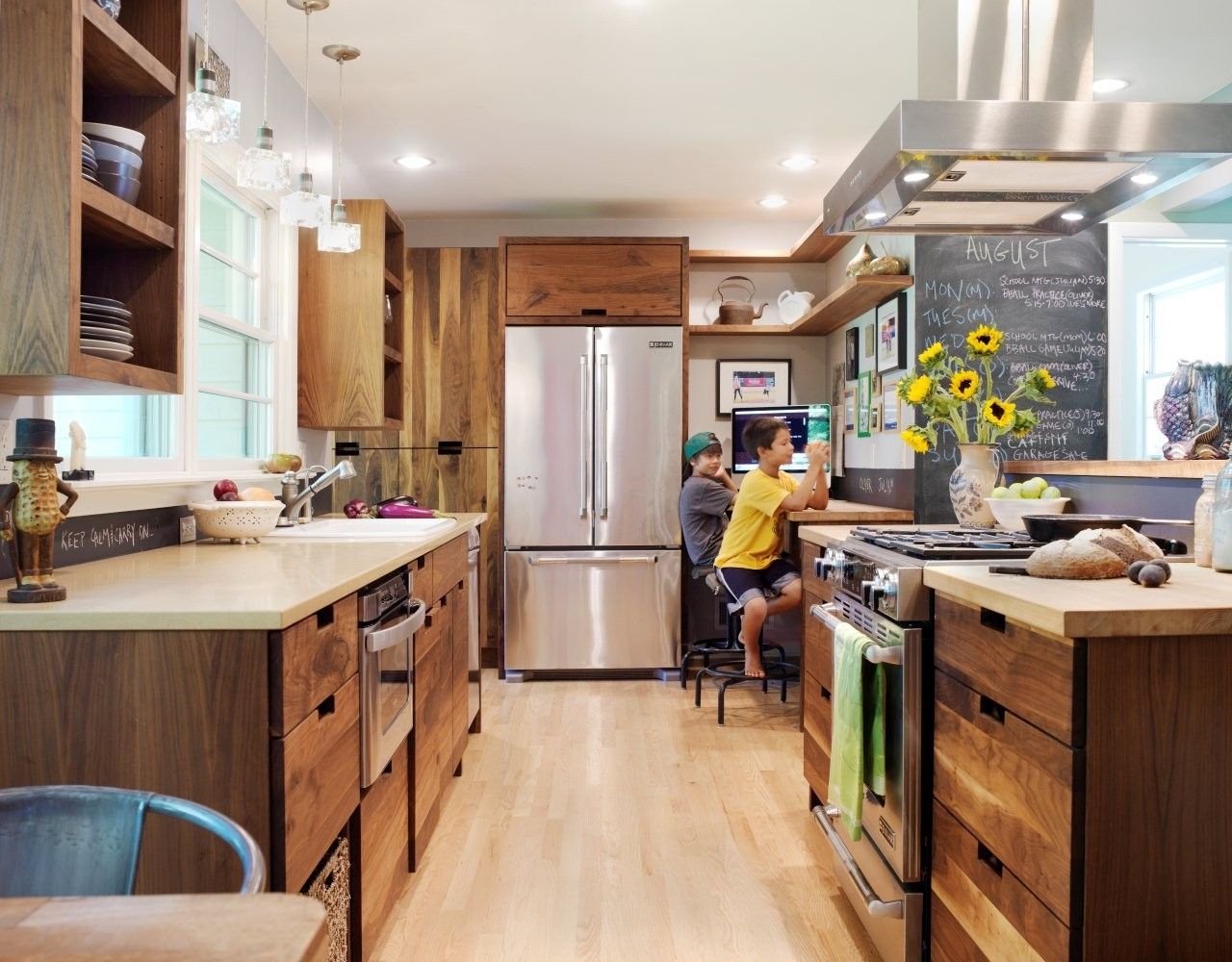 Hand Made Eco Friendly Walnut Kitchen By Black Sons Furniture