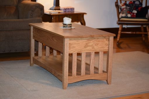 Custom Made Craftsman Inspired Coffee Table