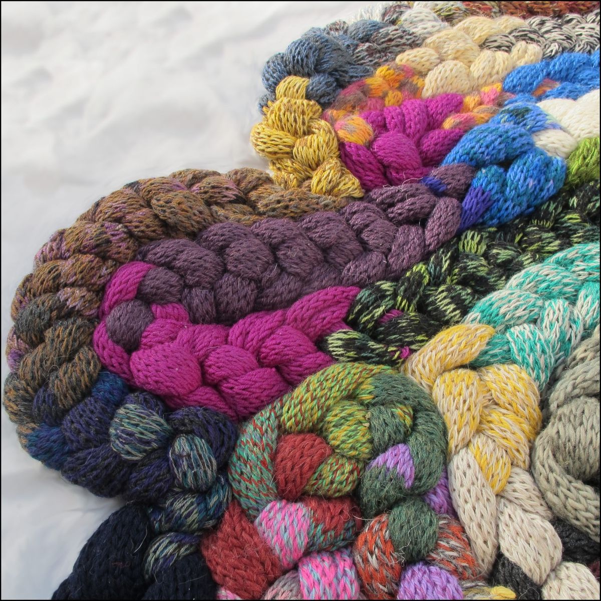 Knitted Crochet Wool Storage Box Personalized Large Wooden Yarn