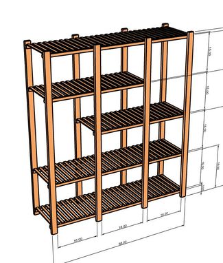 Custom Made Plant Shelf - Custom Dimensions