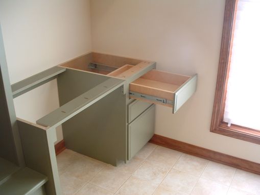 Custom Made Cubby/Laundry Room Cabinet