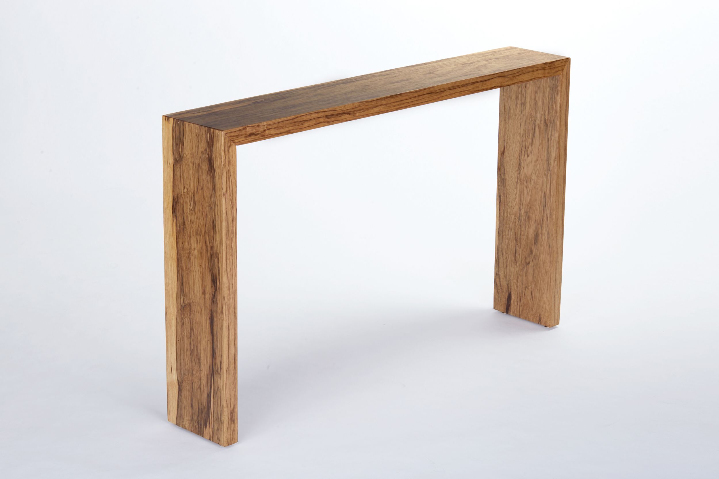 Hand Crafted Waterfall Console Table Entryway Table Narrow