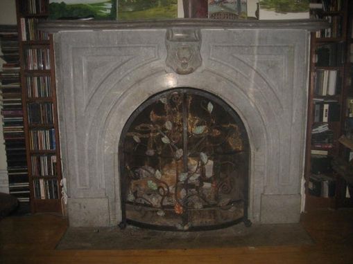 Custom Made Fireplace Screen