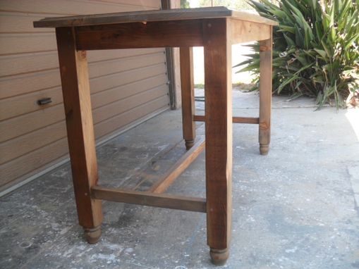 Custom Made Reclaimed Wood Gathering Table Custom Made In The Usa From Reclaimed Wood