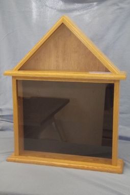 Custom Made Eagle Scout Award Display Case