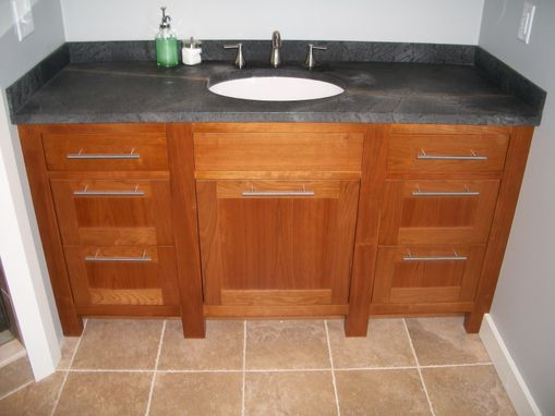 Custom Made Vanity Cabinets