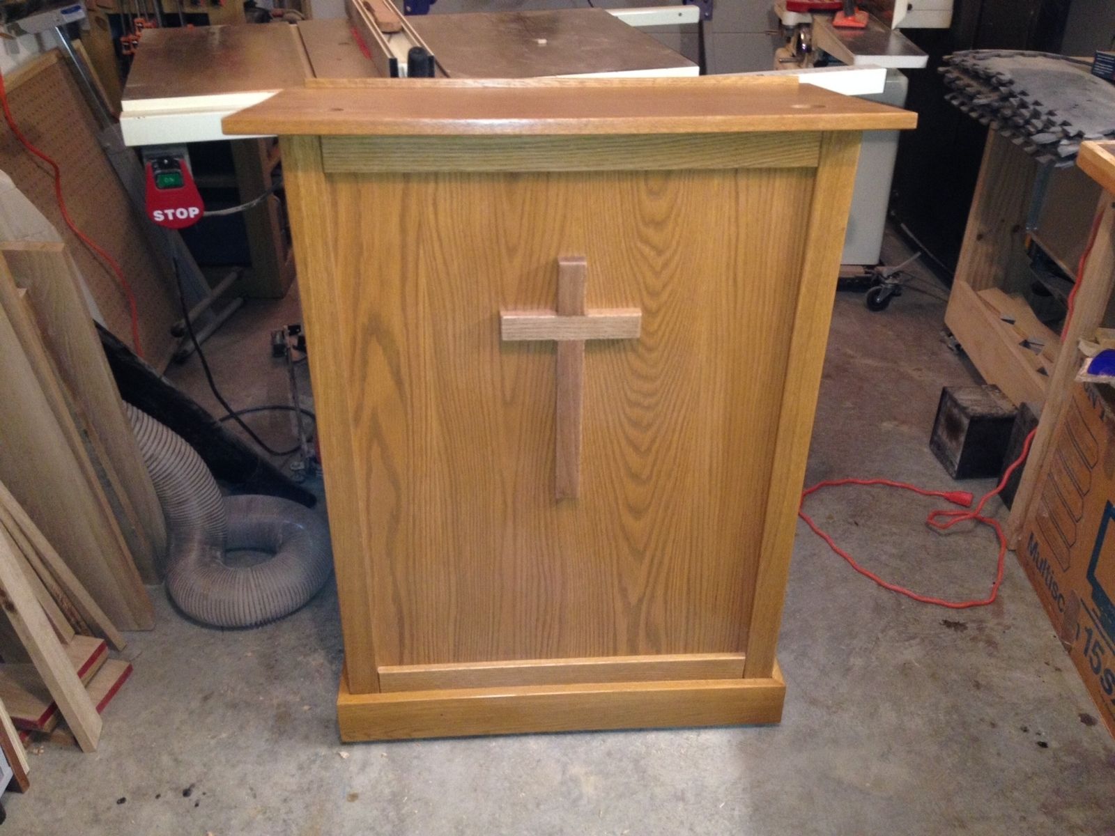 Hand Crafted A Church Communion Table And Pulpit by Tom's Handcrafted ...