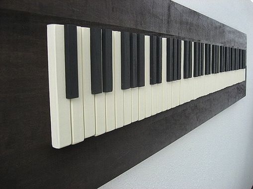 Custom Made Wall Art Piano Keyboard