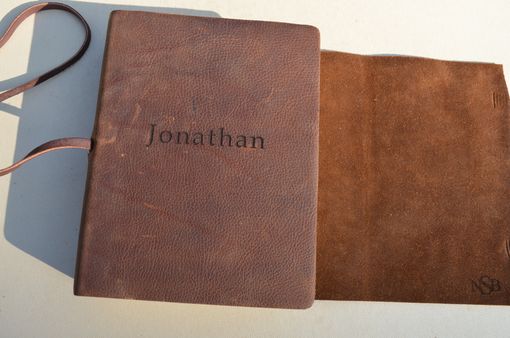 Custom Made Engraved Leather Personalized Travel Journal Adventure Notebook Artist Writer Poet Diary (598)