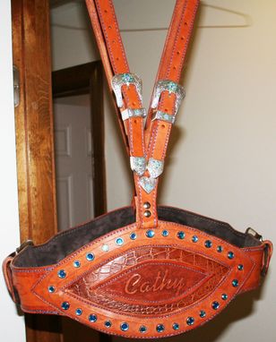 Custom Made Cathy's Gunbelt And Matching Chinks
