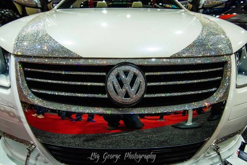 Custom Made Custom Grille Crystallized Car Bling Genuine European Crystals Bedazzled